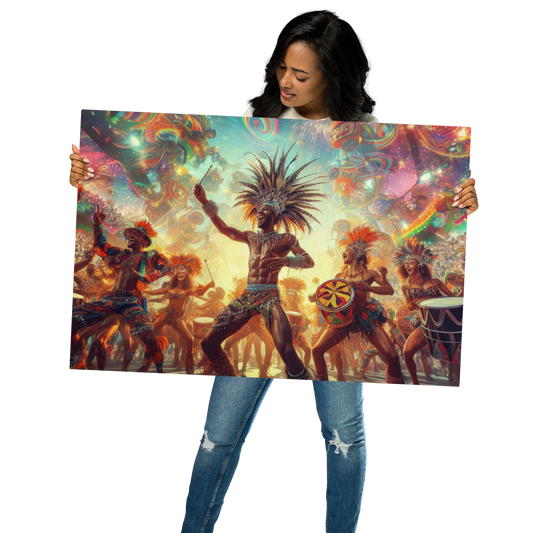 Carnaval - Metal Prints