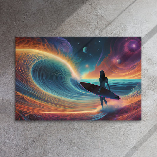 Layne's Perfect Wave - Thin Canvas